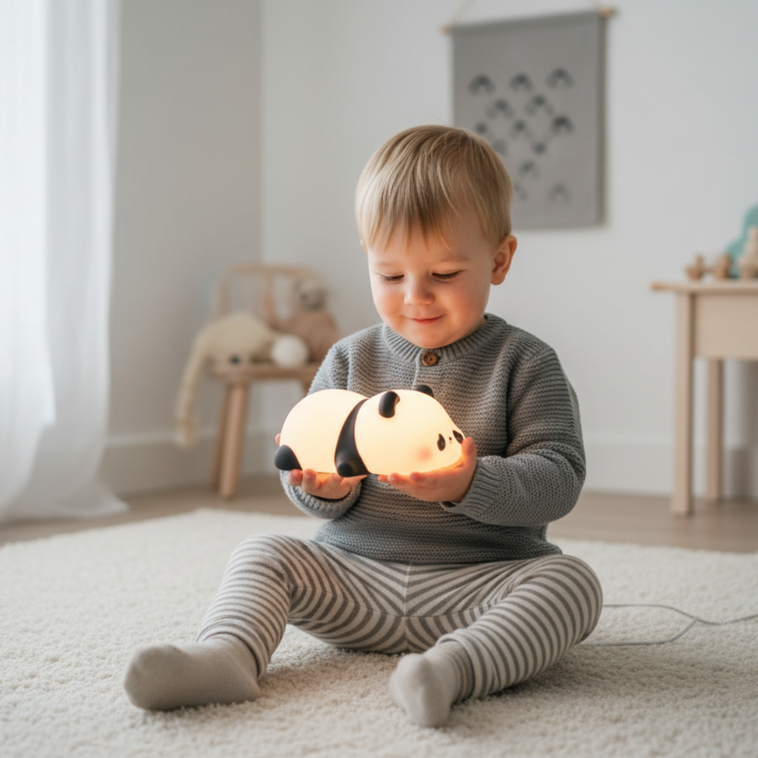 Lampka nocna dla dzieci – Panda LED